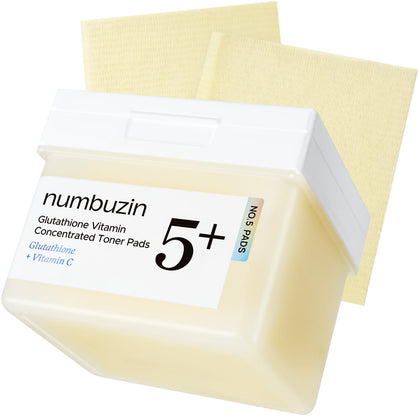 numbuzin No.5 Vitamin-Niacinamide Concentrated Pad front view with packaging