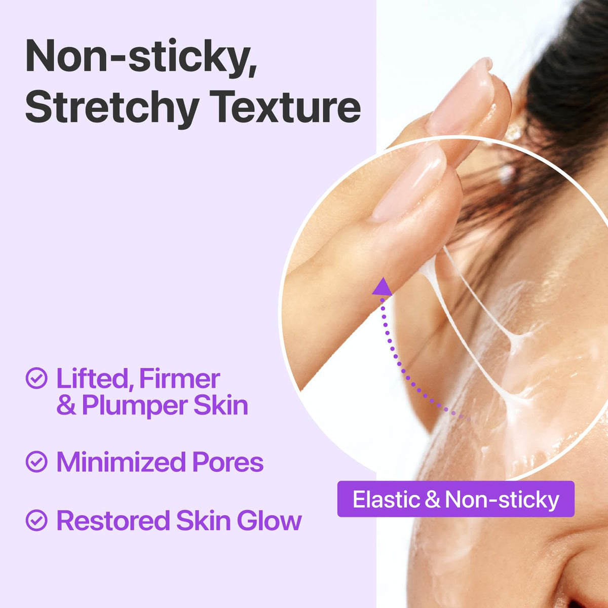 numbuzin No.9 serum application on skin