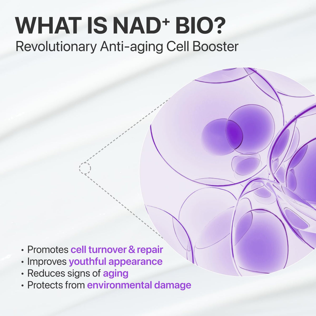 numbuzin No.9 serum with ingredients list visible