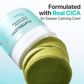 numbuzin toner pads being used on skin