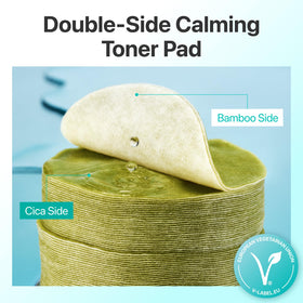 numbuzin toner pads displayed with ingredients