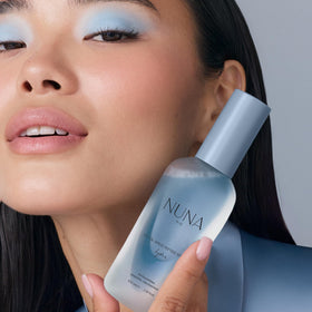 NUNA Ultra Hydrating Face Serum Spray used in a skincare routine