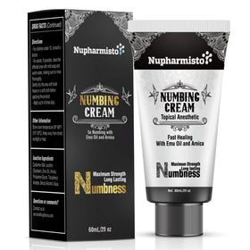 Nupharmco Numbing Cream 60ml front view with packaging