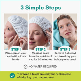Nurture Valley shampoo cap with ingredients list