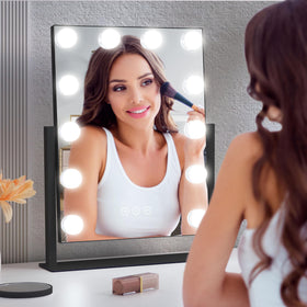 NUSVAN Vanity Mirror back view with rubber pads