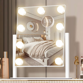 NUSVAN Vanity Mirror front view with lights
