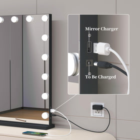 NUSVAN Vanity Mirror packaged for gifting