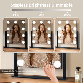NUSVAN Vanity Mirror touch-sensitive control panel