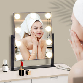 NUSVAN Vanity Mirror with adjustable brightness feature