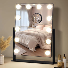 NUSVAN Vanity Mirror with Lights front view