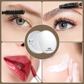 NUSVAN Vanity Mirror with Lights with dimmable bulbs on