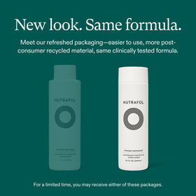 Nutrafol Conditioner bottle side view