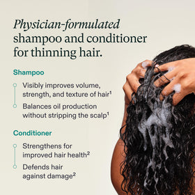 Nutrafol Conditioner bottle with label detail
