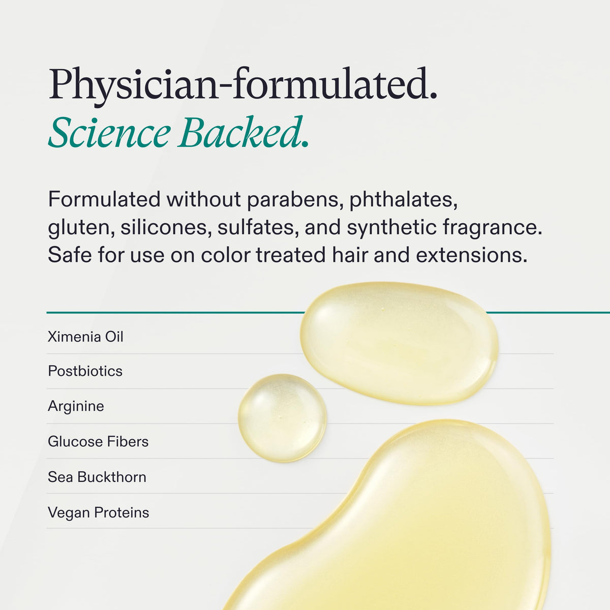 Nutrafol Conditioner with Ximenia Oil ingredients