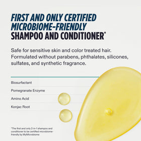 Nutrafol Men's 2-in-1 Shampoo and Conditioner cap open