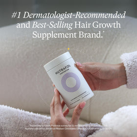Nutrafol Postpartum Hair Growth Supplements refill pouch
