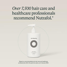 Nutrafol Shampoo 1L back view showing ingredients