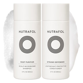 Nutrafol Shampoo and Conditioner 2 fl oz travel set front view