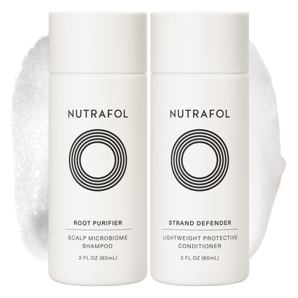 Nutrafol Shampoo and Conditioner 2 fl oz travel set front view