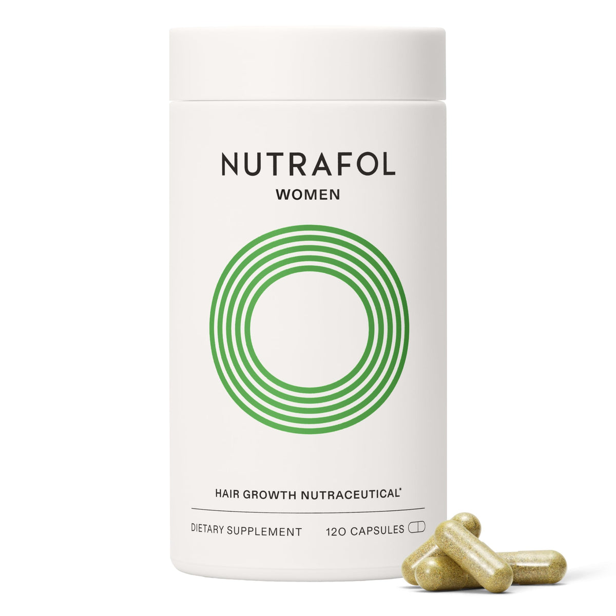 Nutrafol Women Hair Growth Supplements 1-Month Bottle front view