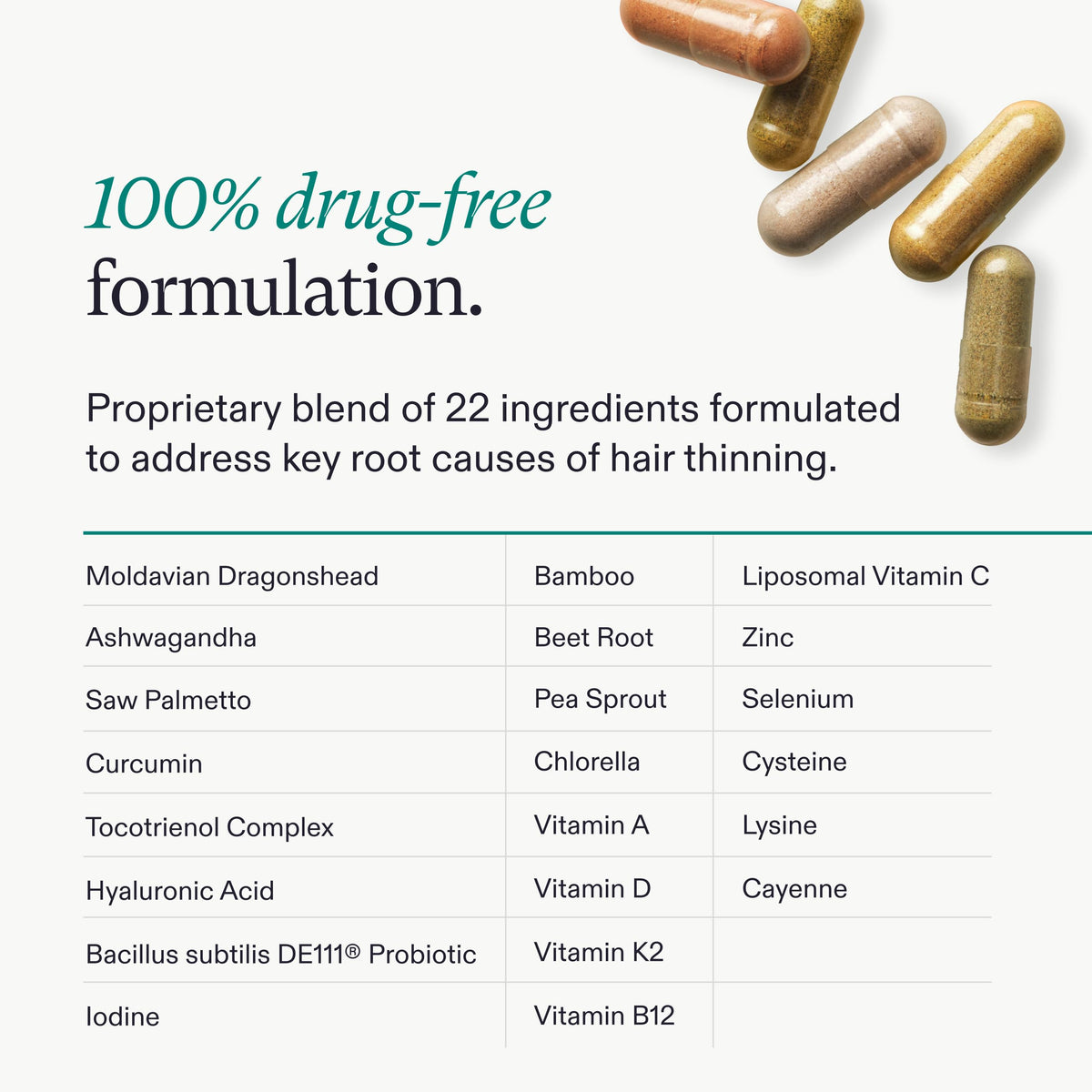 Nutrafol Women Hair Growth Supplements lifestyle scene