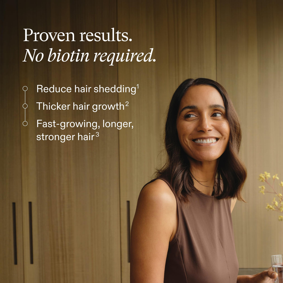 Nutrafol Women Hair Growth Supplements packaging with ingredients