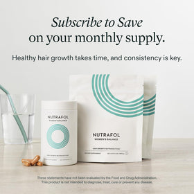 Nutrafol Women's Balance Hair Growth Supplements packaging