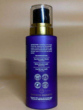 NUTRAHARMONY Hydrating Hair Serum application on hair