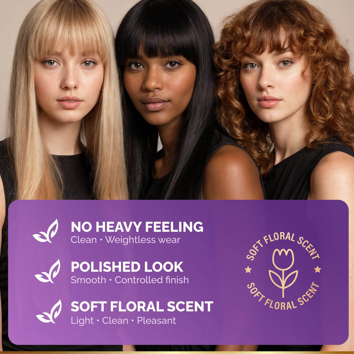 NUTRAHARMONY Hydrating Hair Serum in eco-friendly packaging