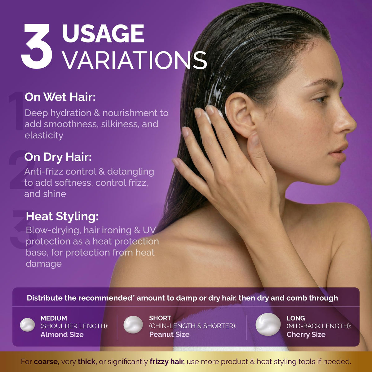 NUTRAHARMONY Hydrating Hair Serum texture on hand
