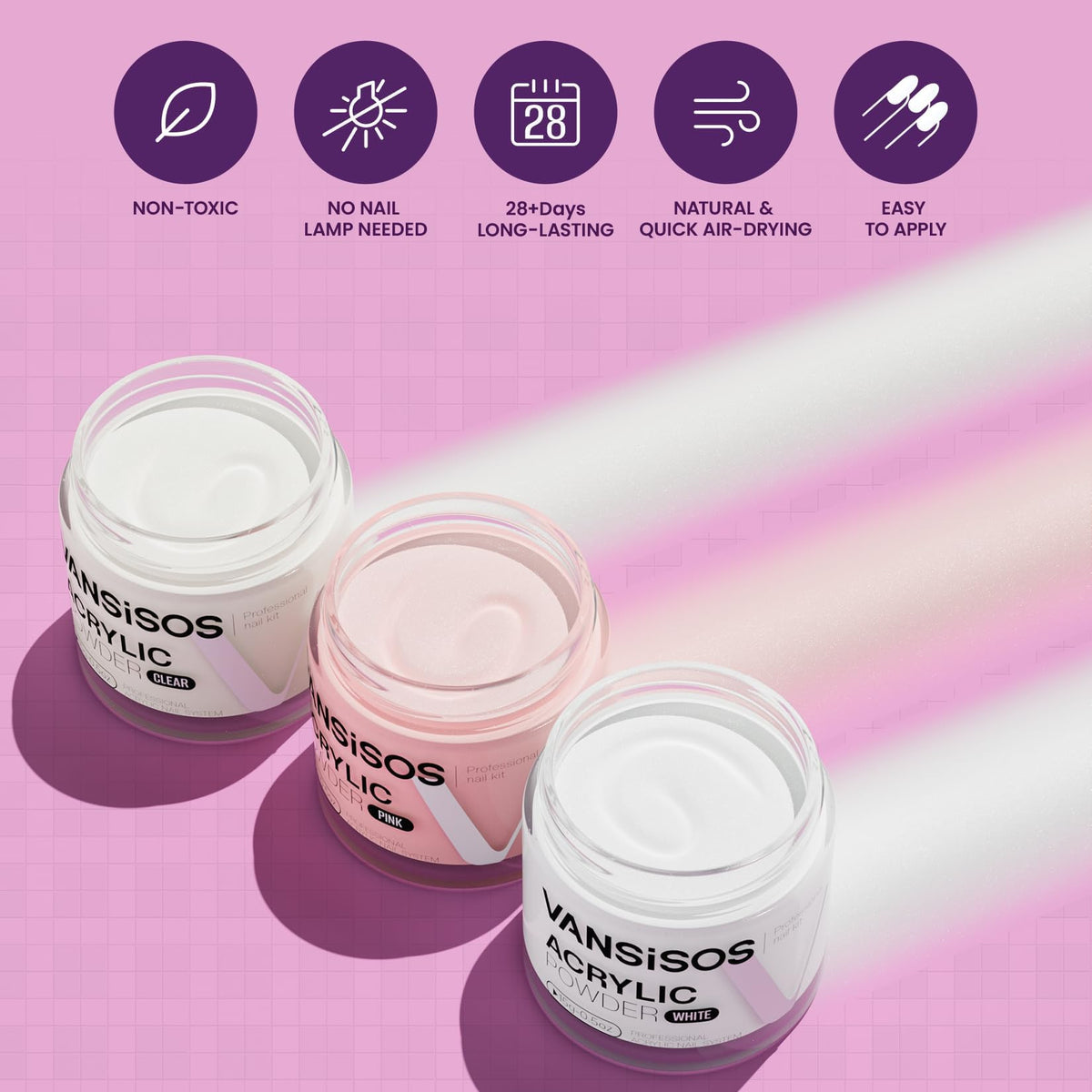 Nutritional oil and X-Strength primer from VANSISOS kit