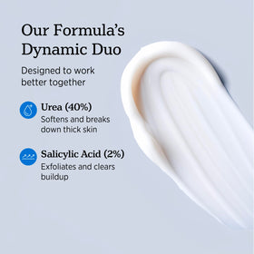NUVADERMIS 40% Urea Cream application on feet