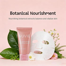 Nuvie Collagen Mask texture close-up