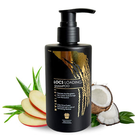 NVLX LABS Herbal Locs Shampoo 8 Oz back view