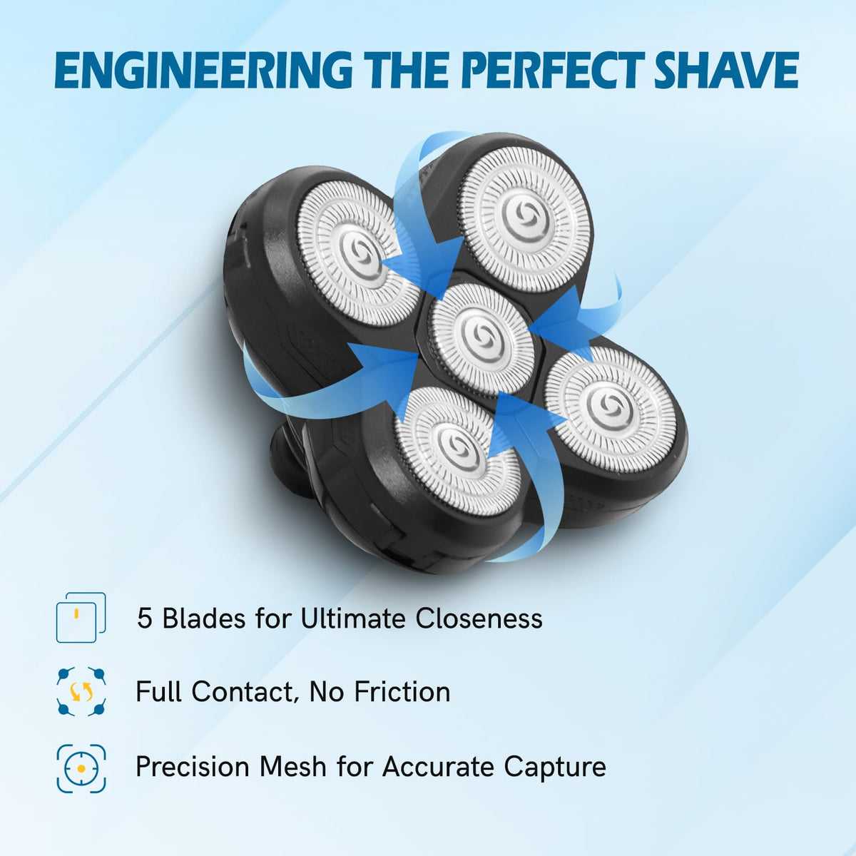 NXPPYY replacement blades with cleaning brush