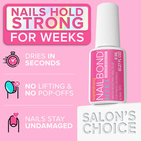 NYK1 Super Strong Nail Glue 8ml used on press on nails