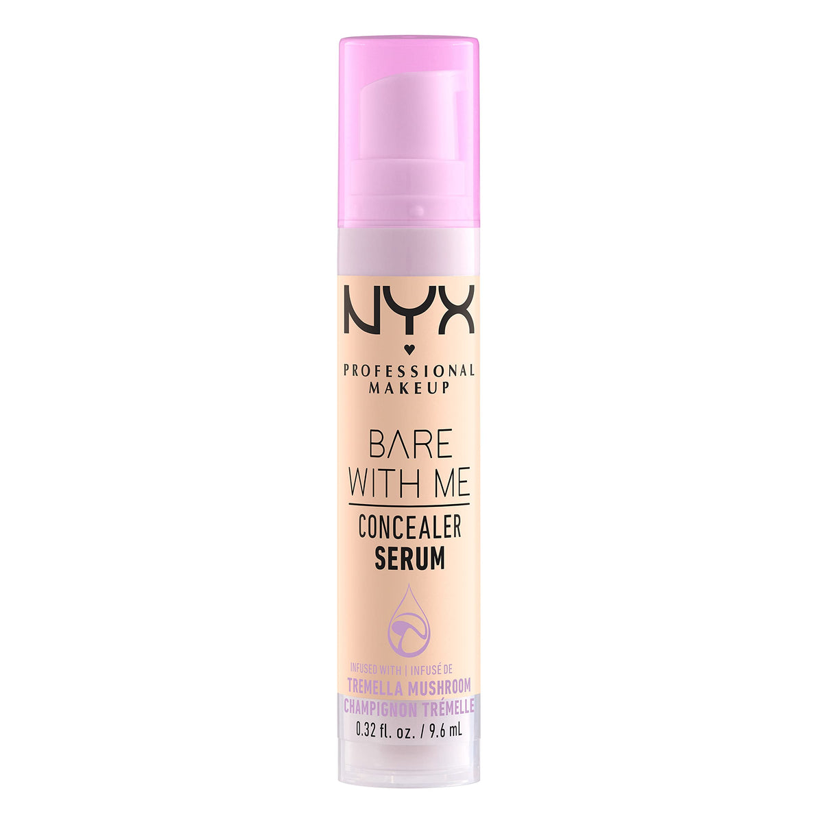 NYX Bare With Me Concealer Serum texture close-up