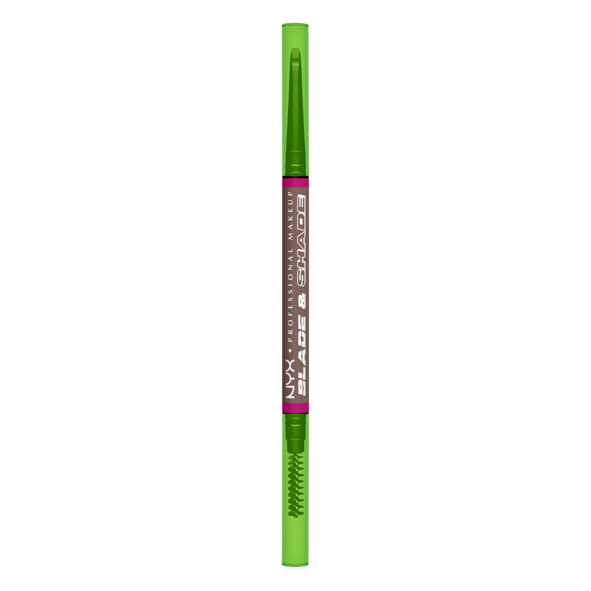 NYX Blade & Shade Brow Pencil Cool Ash Brown front view