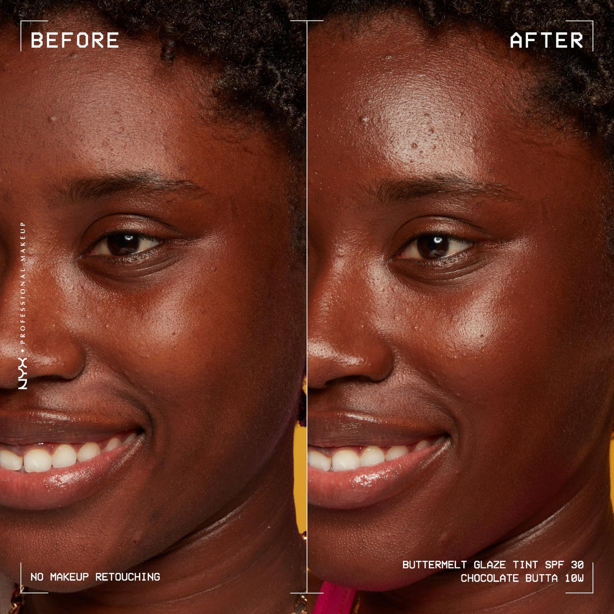 NYX Buttermelt Glaze Skin Tint packaging with SPF 30 label
