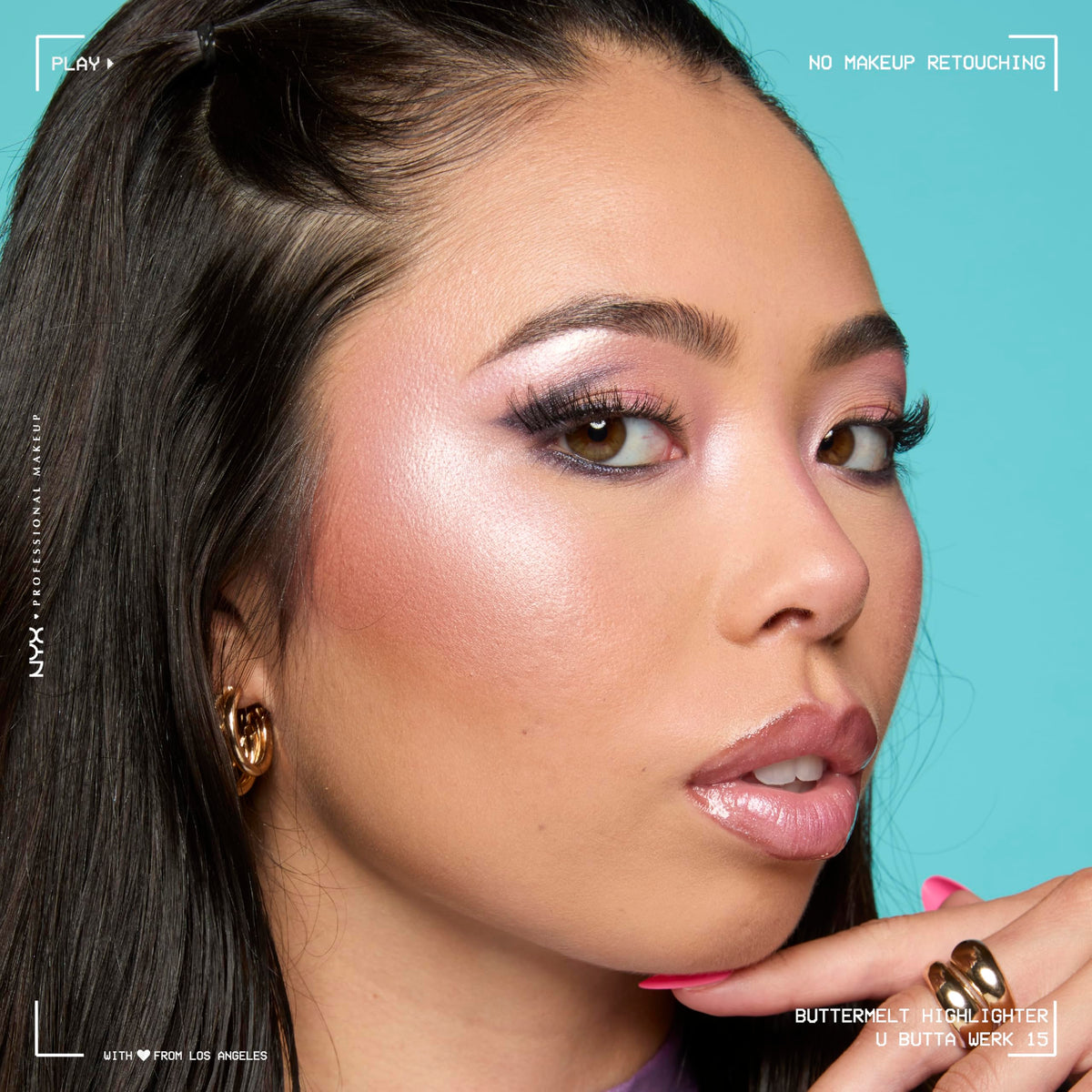 NYX Buttermelt Highlighter with other Buttermelt products