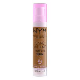 NYX Concealer Serum Camel showing texture on hand