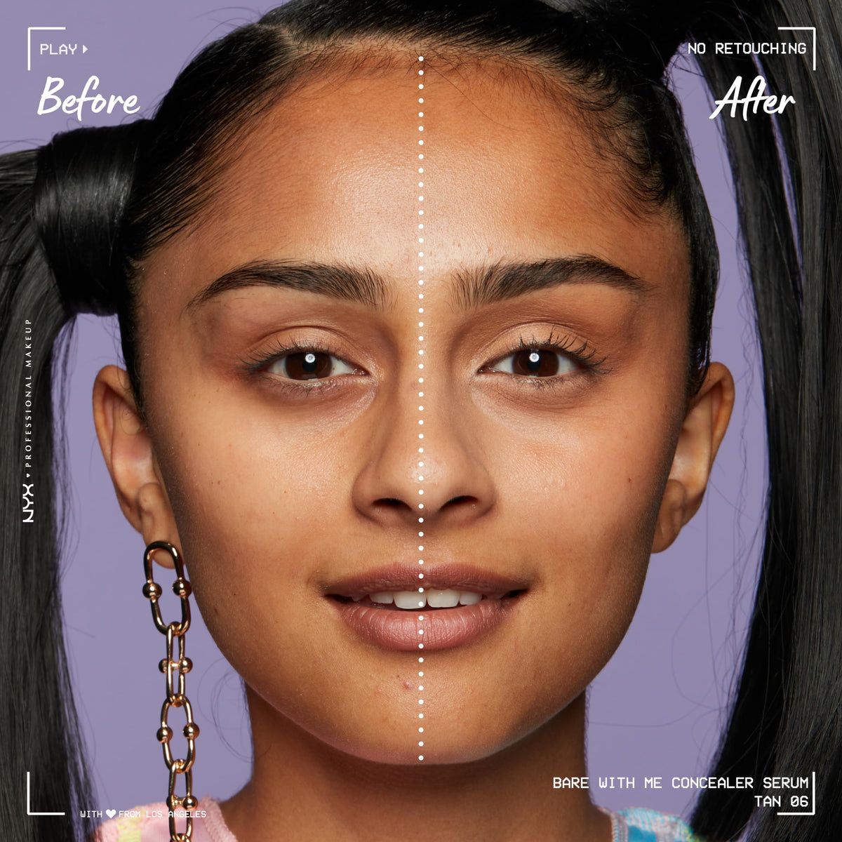NYX Concealer Serum Tan applicator close-up