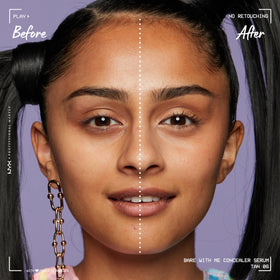 NYX Concealer Serum Tan applicator close-up