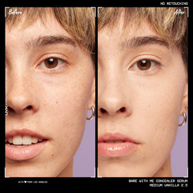 NYX Concealer Serum with tremella mushroom and green tea ingredients