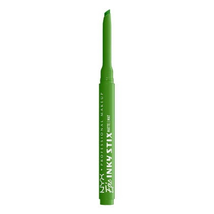 NYX Epic Inky Stix Eyeliner in Matte Electric Green front view