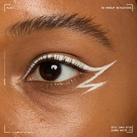 NYX Epic Inky Stix Eyeliner Wired White slanted tip close-up