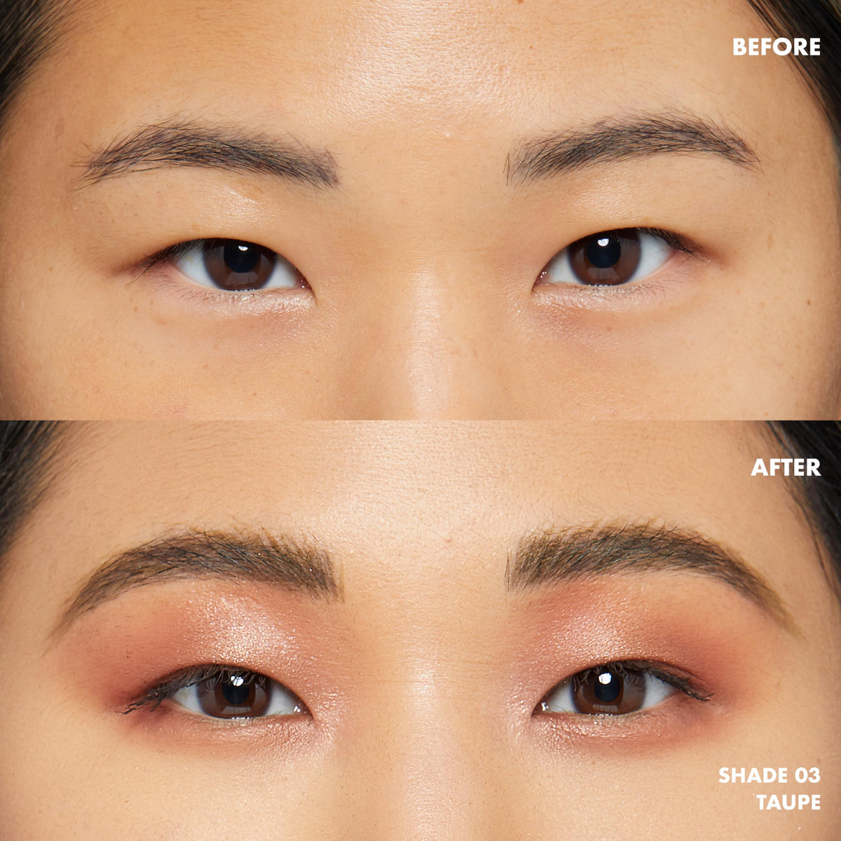 NYX eyebrow pen cap removed showing micro brush tip