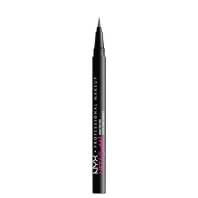 NYX eyebrow pen Gray Black in hand for application
