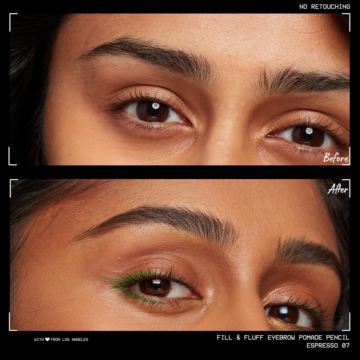 NYX eyebrow pencil packaging with two pencils