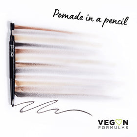 NYX eyebrow pencil showing teardrop-shaped tip